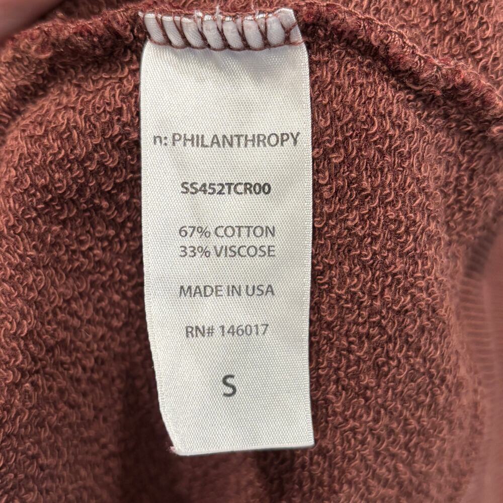 n:Philanthropy Bae Cutout Sweater in Mulberry - Size: Small - Picture 9 of 10